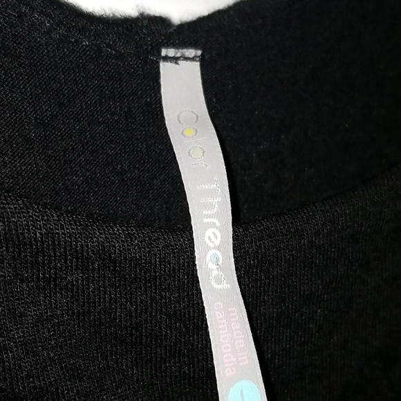 "Color Thread" Little Black Romper - Picture 12 of 12